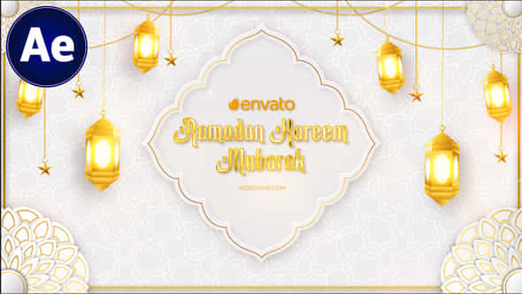 Ramadan Intro Gold - VideoHive 44086018