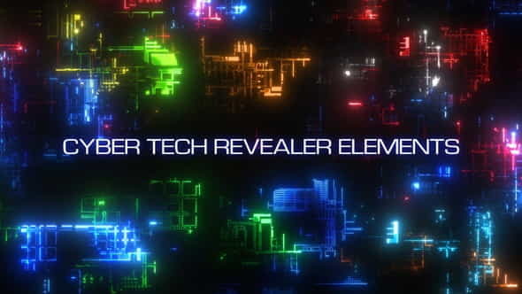 Cyber Tech Revealer Elements Pack - VideoHive 31063944