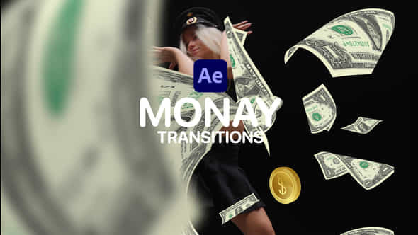 Money Transitions For After Effects - VideoHive 47575963