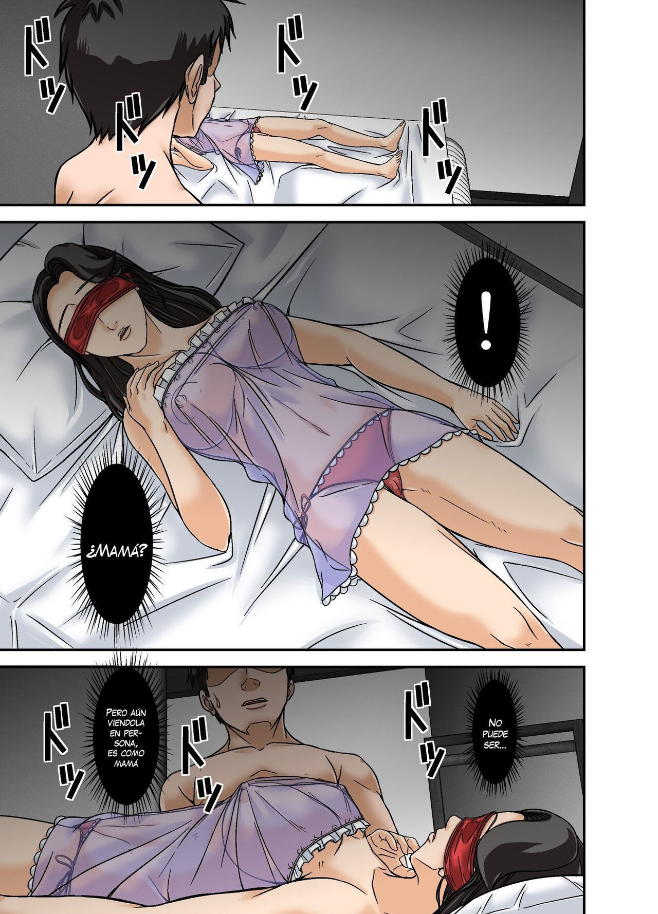 [Hoyoyodou] Futsuu no Shufu ga Fuuzoku ni Ochita Riyuu ~Musuko Hen~  Why This Ordinary Housewife Resorted to Sex Work ~Son Edition~ [Spanish] [Varkatzas666]