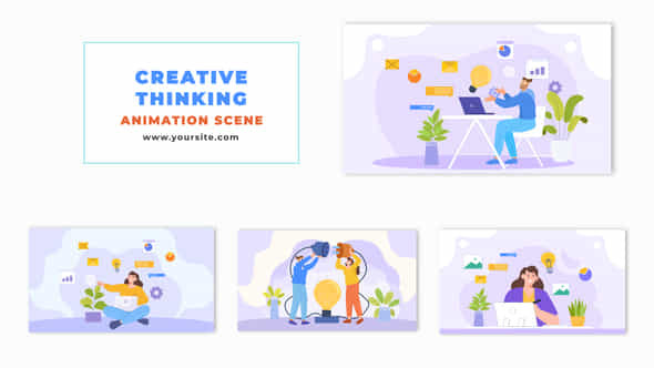 Creative Thinking Concept - VideoHive 48571147