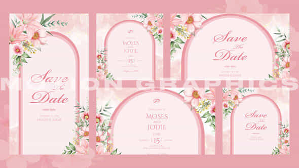 Hamburg Wedding Invitation Mogrt - VideoHive 51768894