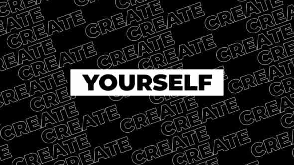 Kinetic Title Animation Mogrt - VideoHive 55468065