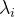 \lambda _{i}