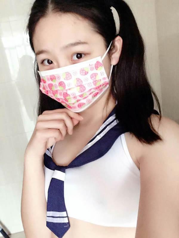 网红板野芽美露脸大尺度私房照(12)