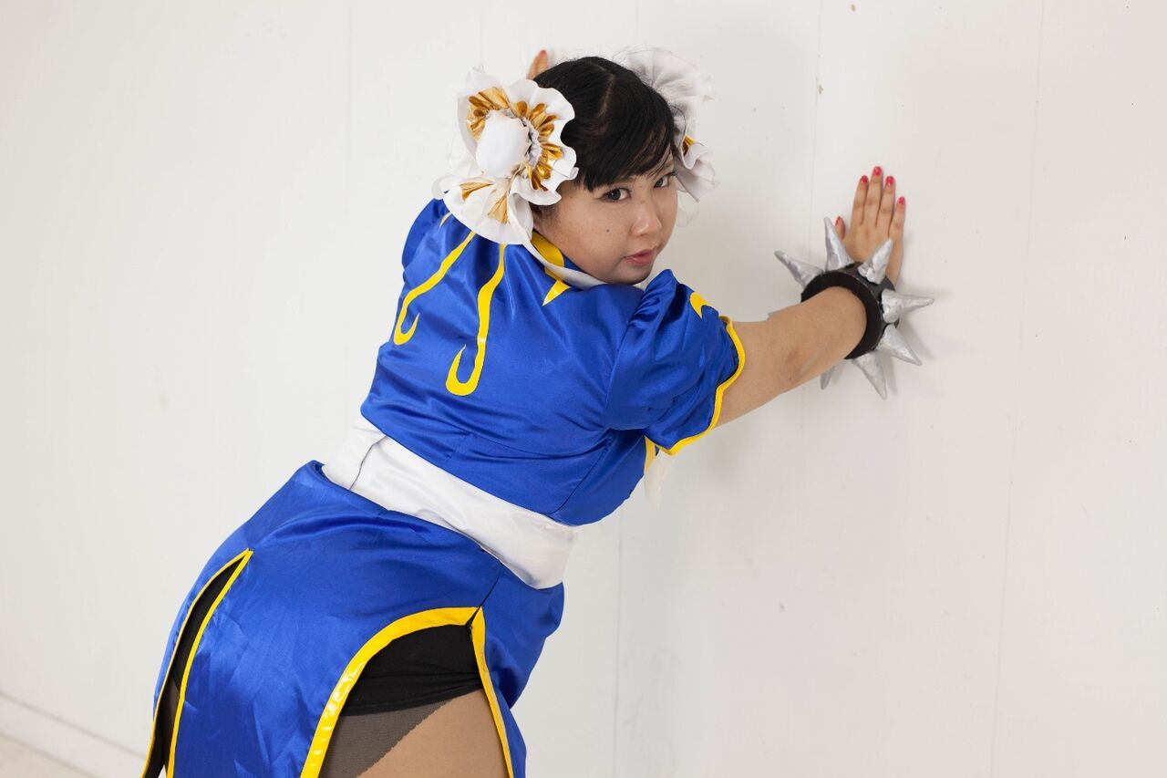 (渡辺さくらん) FIGHT FAT LADY (Sakuran Watanabe) (Mai Shiranui - Fatal Fury) (Chun-Li - Street Figh