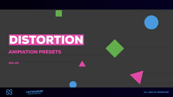 Distortion Motion Presets - VideoHive 47667774