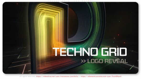 Simple Techno Logo - VideoHive 52204940