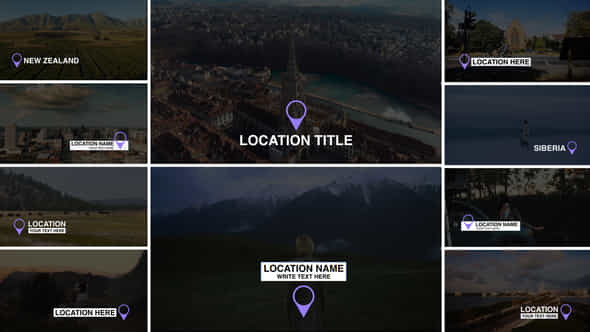 Rgb Location Titles After Effects - VideoHive 50657991