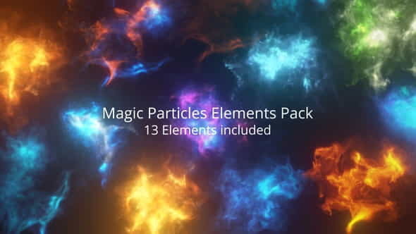 Magic Particles Elements Pack - VideoHive 26285495