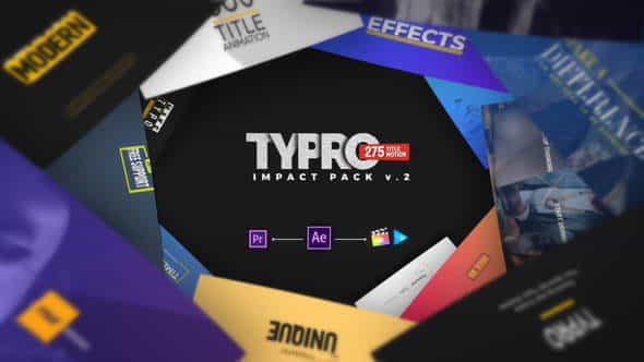 TypoDesk - ImpactPack | 275 Title Animations | Corporate - VideoHive 20761549