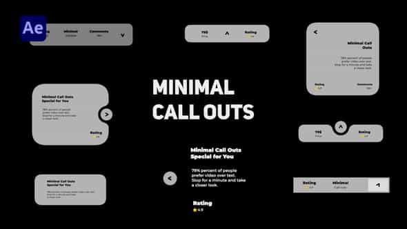 Minimal Call Outs - VideoHive 35078354