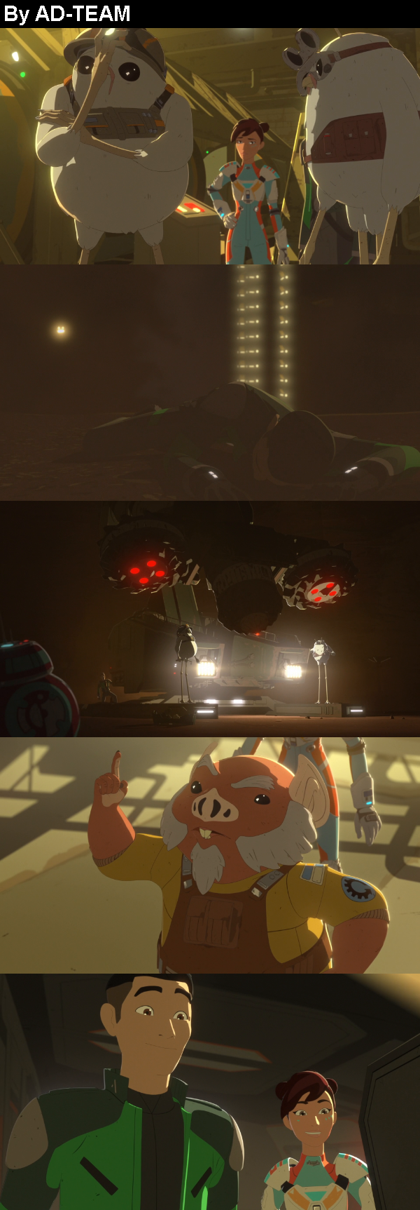 Star Wars Resistance S02E06 From Beneath 1080p WEB DL DD5 1 H 264 LAZY