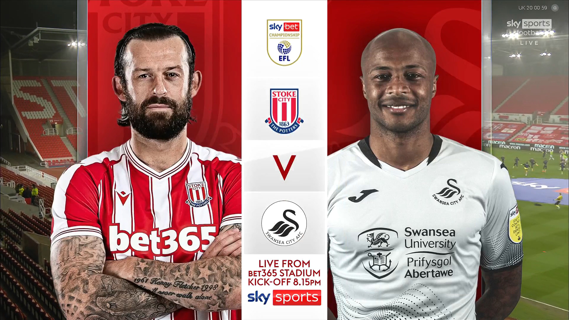 EFL Championship 20/21 - Stoke City vs Swansea City - 03/03/2021