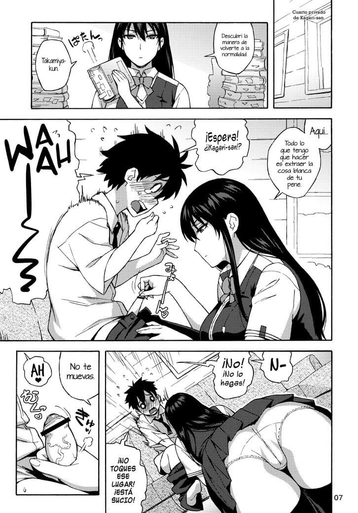 Dejaselo a Kagari-san Hentai - 4