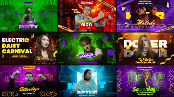 Freeze Frame Music Event Promo - VideoHive 59408277