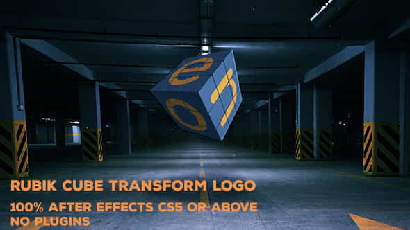 Rubik Cube Transform Logo | - VideoHive 15437793