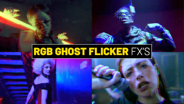 RGB Ghost Flicker - VideoHive 46834360