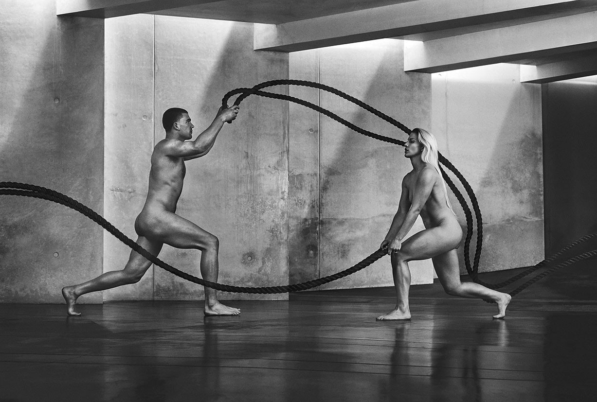 Julie and Zach Ertz - ESPN The Body Issue 2017 / photo by Carlos Serrao Julie and Zach Ertz - ESPN The Body Issue 2017 / photo by Carlos Serrao