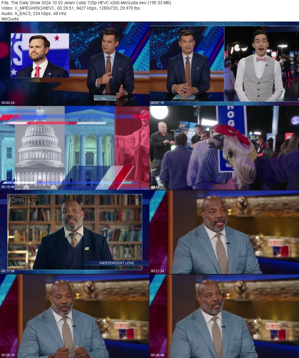 The Daily Show 2024 10 02 Jelani Cobb 720p HEVC x265-MeGusta