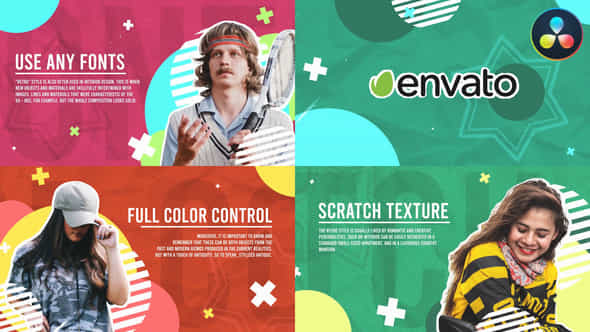 Retro Slides - VideoHive 47137387