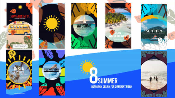 Summer Instagram Stories - VideoHive 38023769