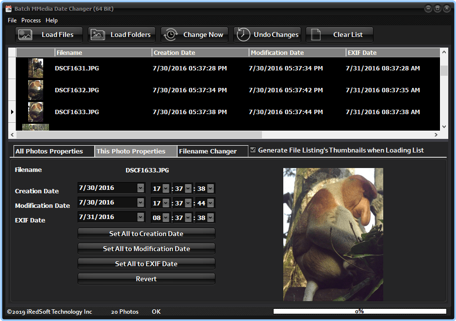IRedSoft Batch MMedia Date Changer 2.22 SG41PYA7_o