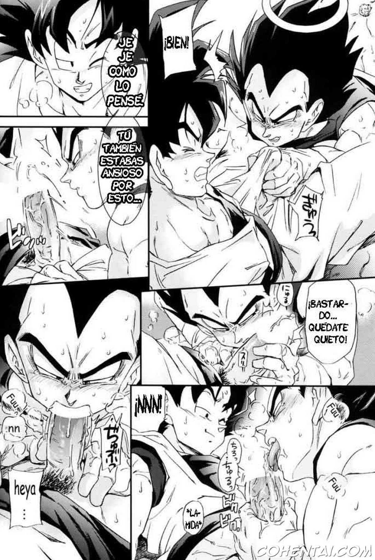 MONSTRUO (Dragon Ball Z) xxx comics manga porno doujin hentai español sexo 