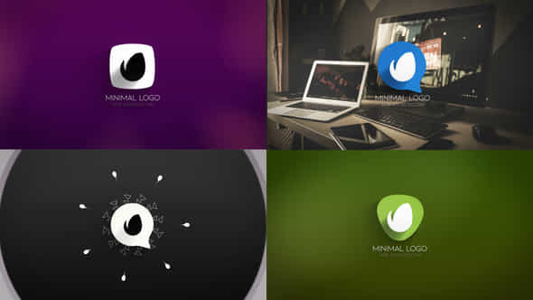 Clean Minimal Modular Logo Reveals - VideoHive 23188388