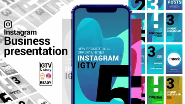 Instagram Story. Business Presentation. IGTV - VideoHive 29056587