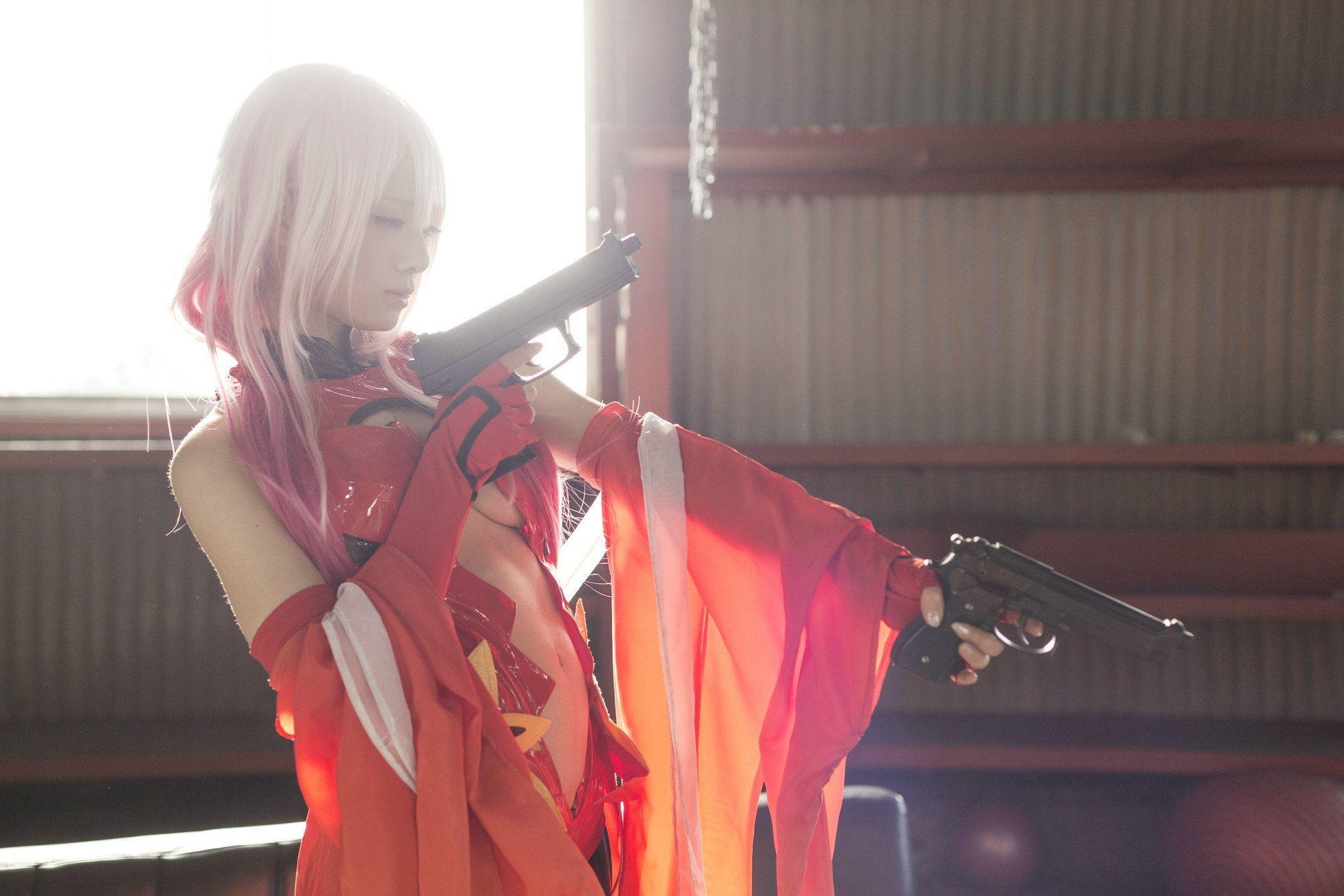 うさ吉 《Guilty Crown》Yuzuriha Inori [Flameworks] 写真集(99)