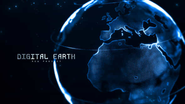 Digital Earth - VideoHive 53921691