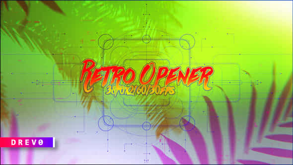 Minimal Retro Opener - VideoHive 33209735