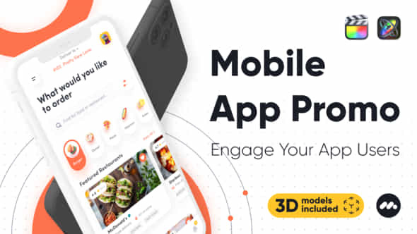 Mobile App PromoApple - VideoHive 34424794