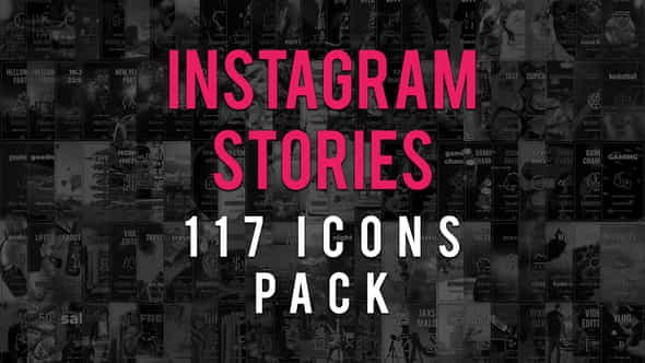 Instagram Stories Icons Pack - VideoHive 22790805