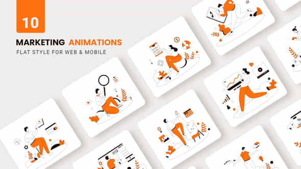 Marketing Agency Animations - VideoHive 36766380