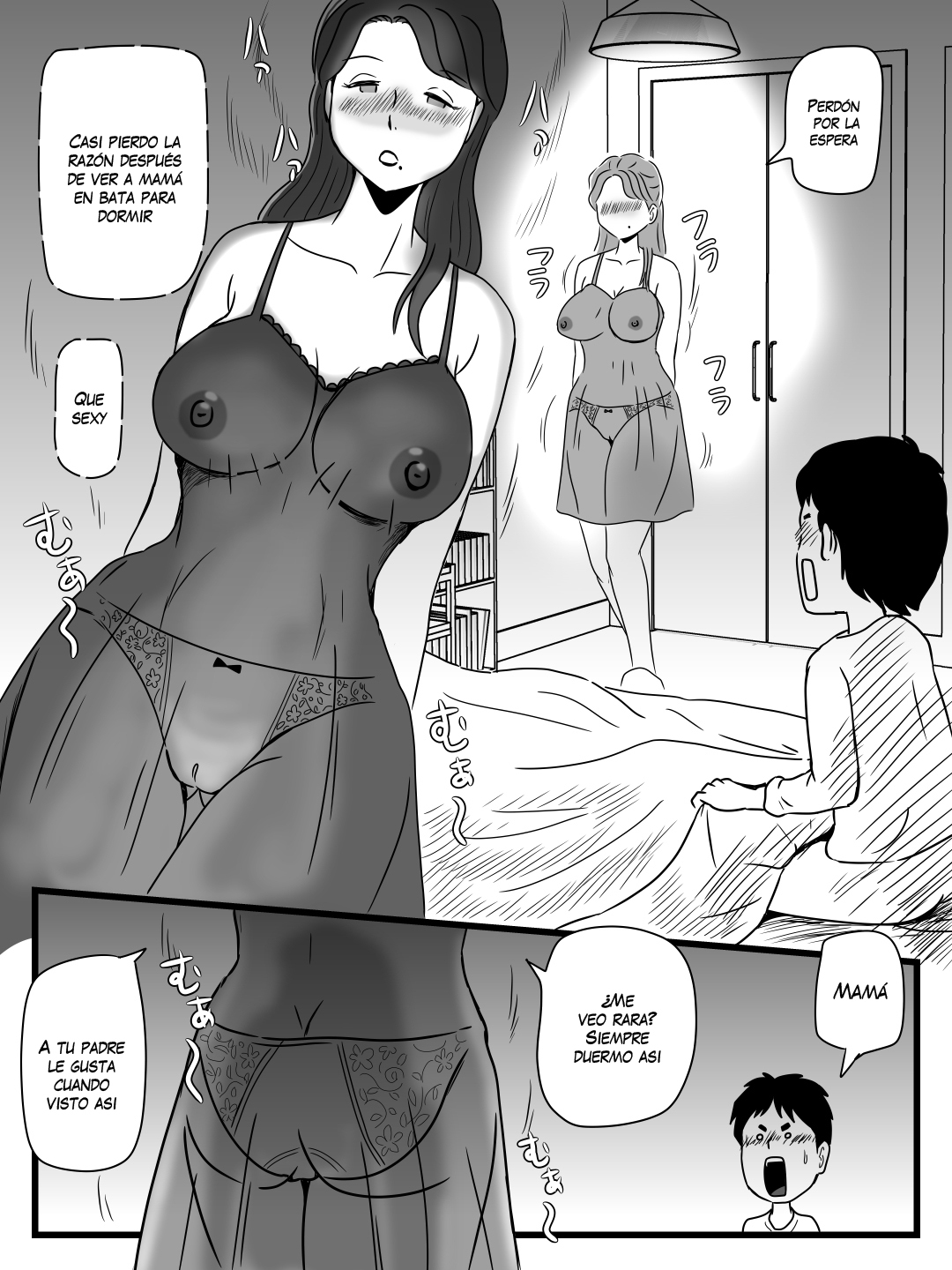 [Momoziri Hustle Dou] Beer o Nomu to Inran ni Naru Kaa-san to Yareta Hanashi [Spanish] (VarKatzas666)