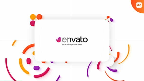 Colorful Simple Logo Reveal - VideoHive 34792834