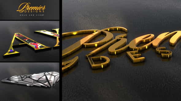 Gold-Silver-Color And Light - VideoHive 40081852