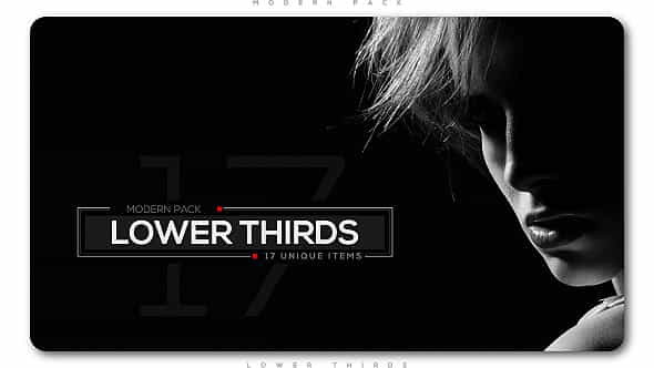 Modern Lower Thirds Pack - VideoHive 20876714