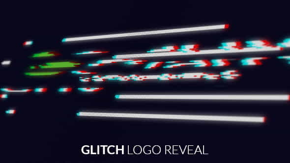 Screen Glitch Logo Reveal - VideoHive 19220358