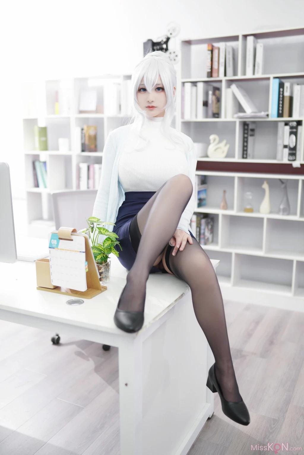 Coser@幼愛Youmeko: 未亡人雪女 (70 photos)(3)