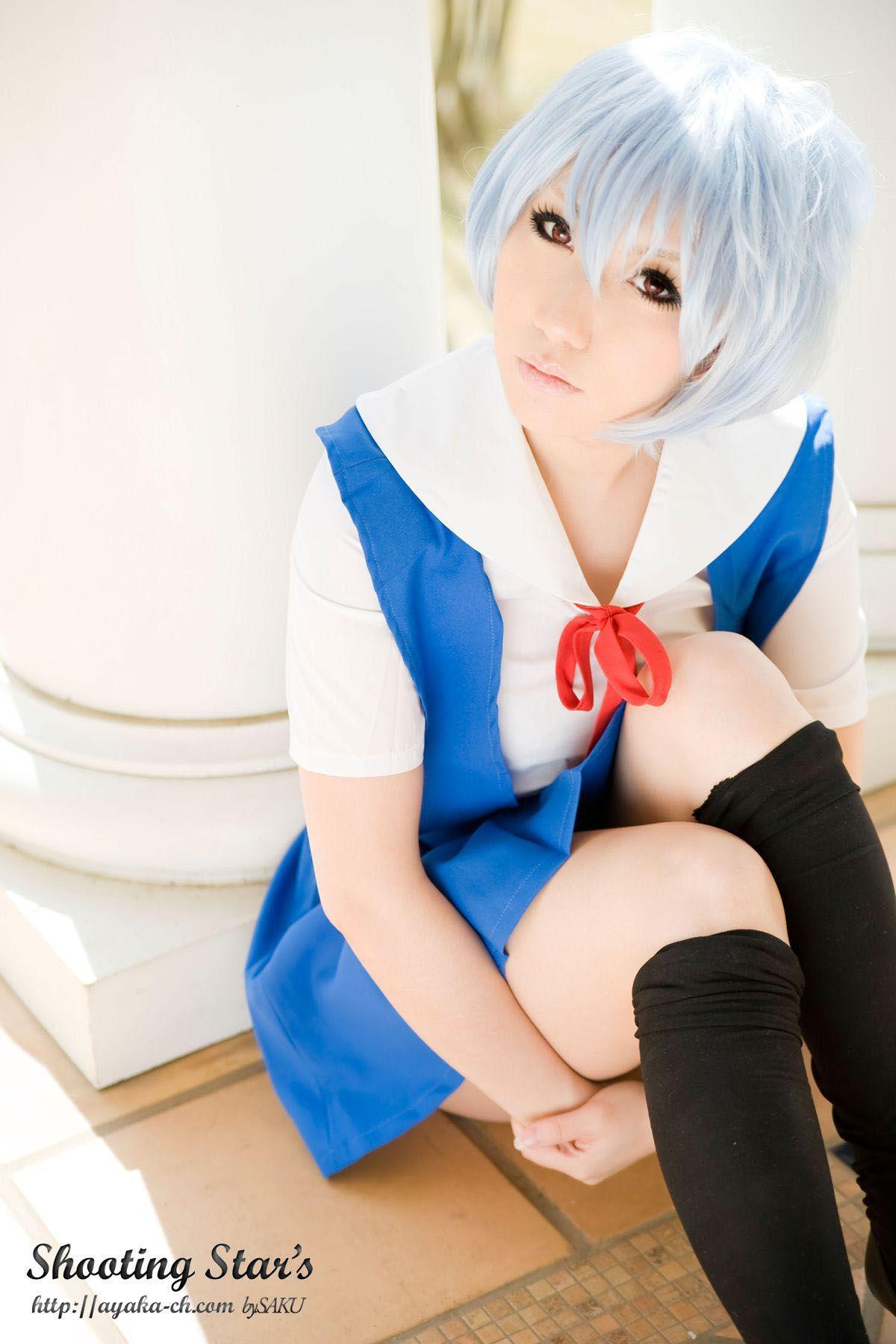 サク (绫香) 《Shinseiki Evangelion》Ayanami Rei [Shooting Star’s] 写真集(43)