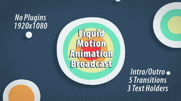 Liquid Motion Animation Broadcast - VideoHive 14782390