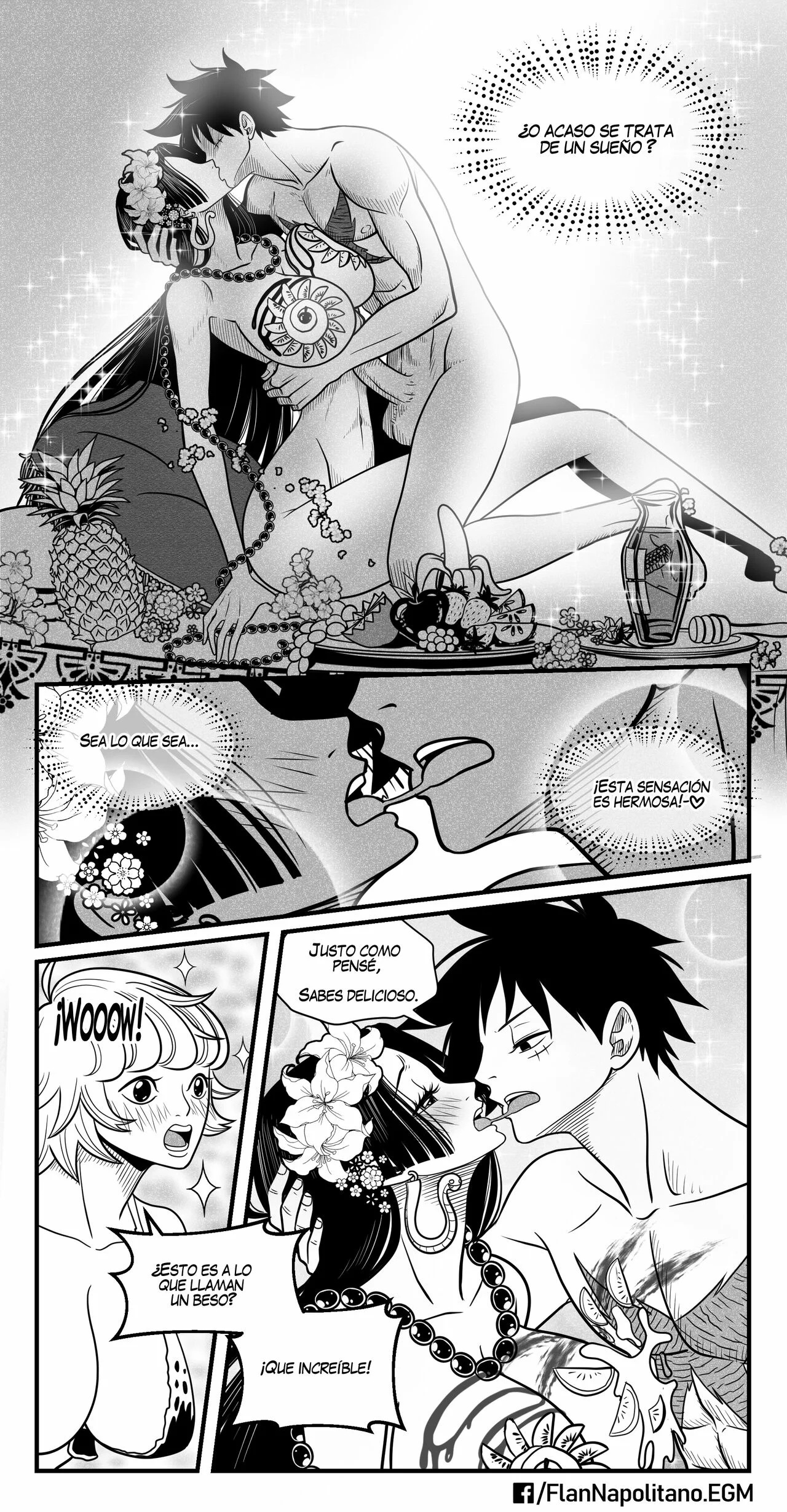 Flan Napolitano - Hancock x Luffy Parte 2 - Elizagm - 9