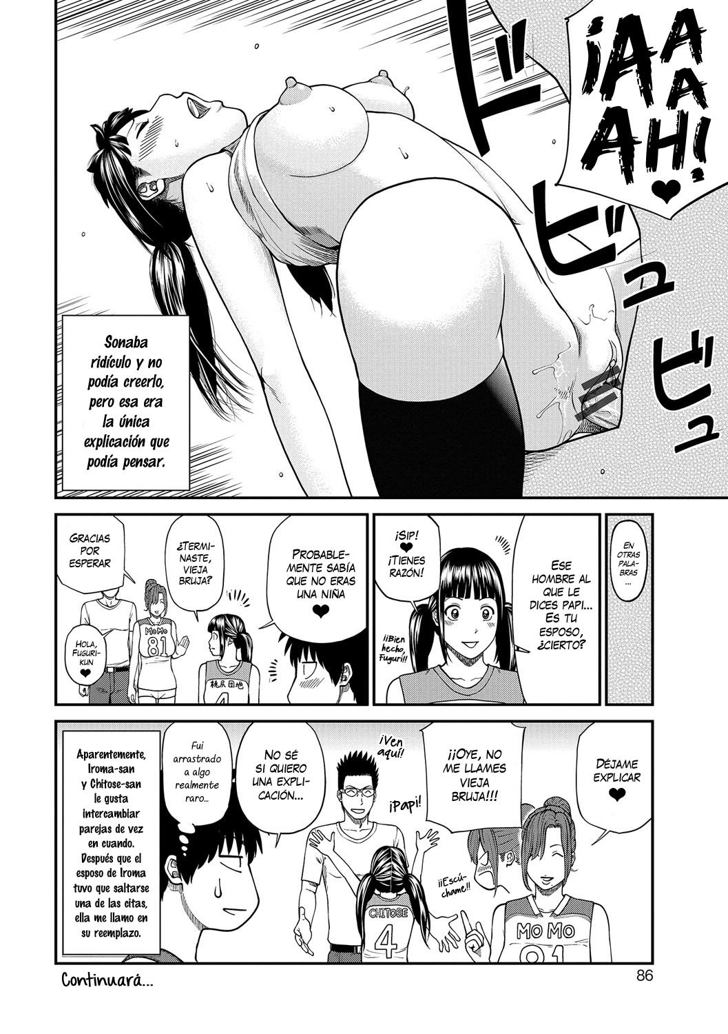 Momojiri Danchi Mama-san Volley Doukoukai Ch4 - 19