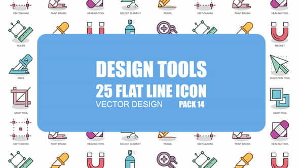 Design Tools - Flat Animation - VideoHive 23381151