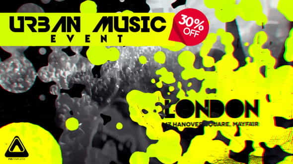 Urban Music Night v2 - VideoHive 20758381