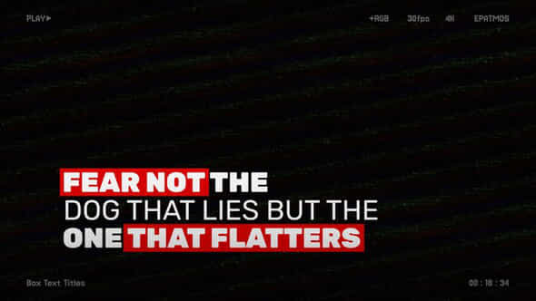 Box Text Titles Ae - VideoHive 57594621