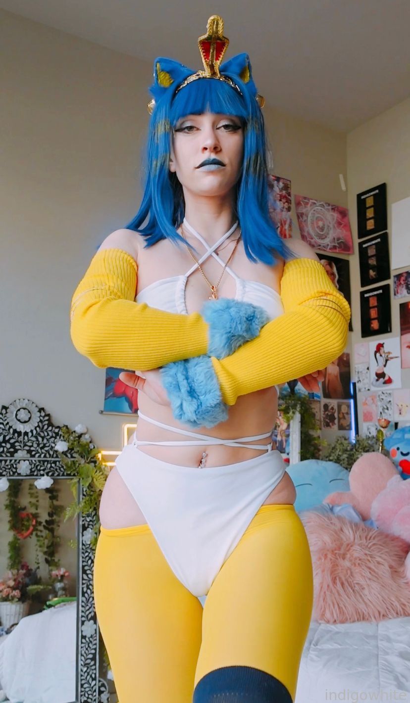 Indigo White - Ankha